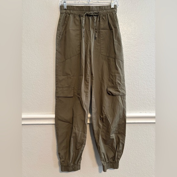 Rewash Olive Green Cargo Jogger Pants size Small - Picture 1 of 3